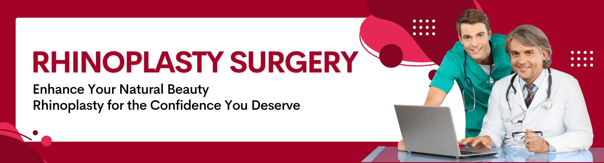 Rhinoplasty Surgery Website Banner